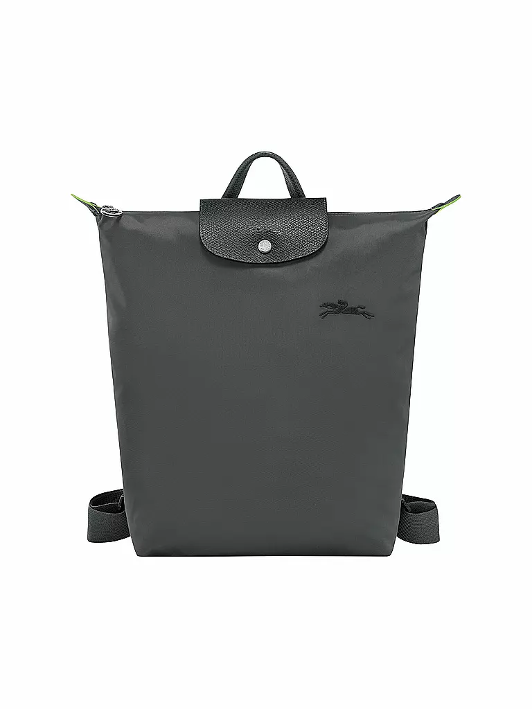 LONGCHAMP | Le Pliage Rucksack Medium, Graphite | grau