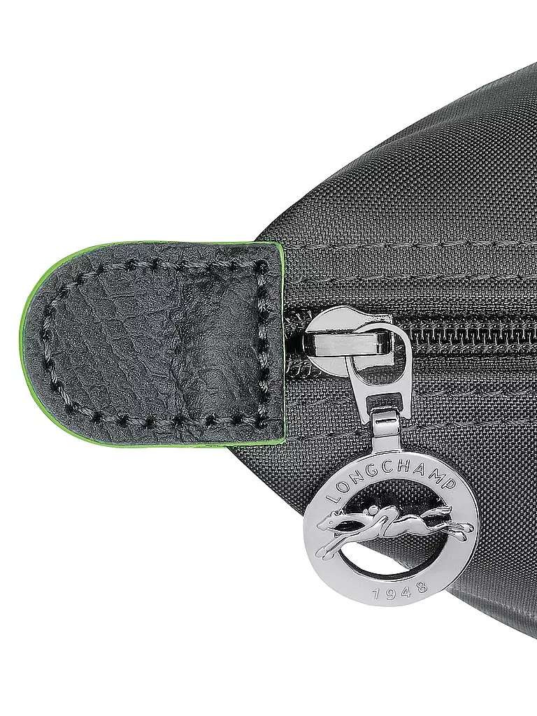 LONGCHAMP | Le Pliage Rucksack Medium, Graphite | grün