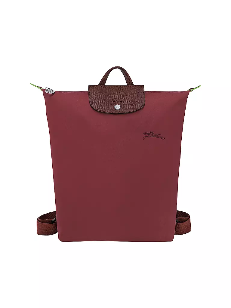 LONGCHAMP | Le Pliage Rucksack Medium, Grenade | dunkelrot
