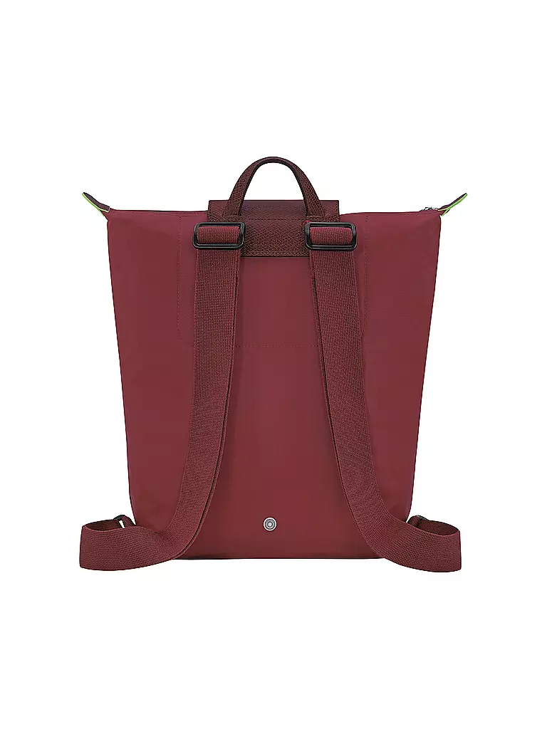 LONGCHAMP | Le Pliage Rucksack Medium, Grenade | dunkelrot