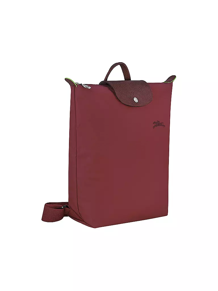 LONGCHAMP | Le Pliage Rucksack Medium, Grenade | dunkelrot