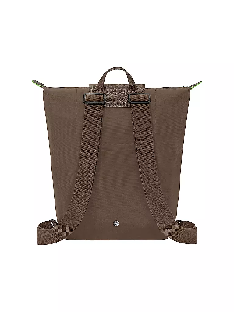 LONGCHAMP | Le Pliage Rucksack Medium, Terre | grün