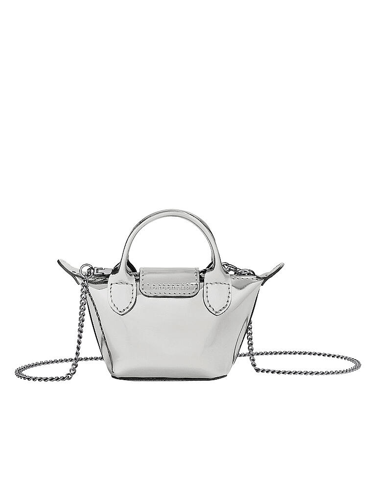 longchamp le pliage silver