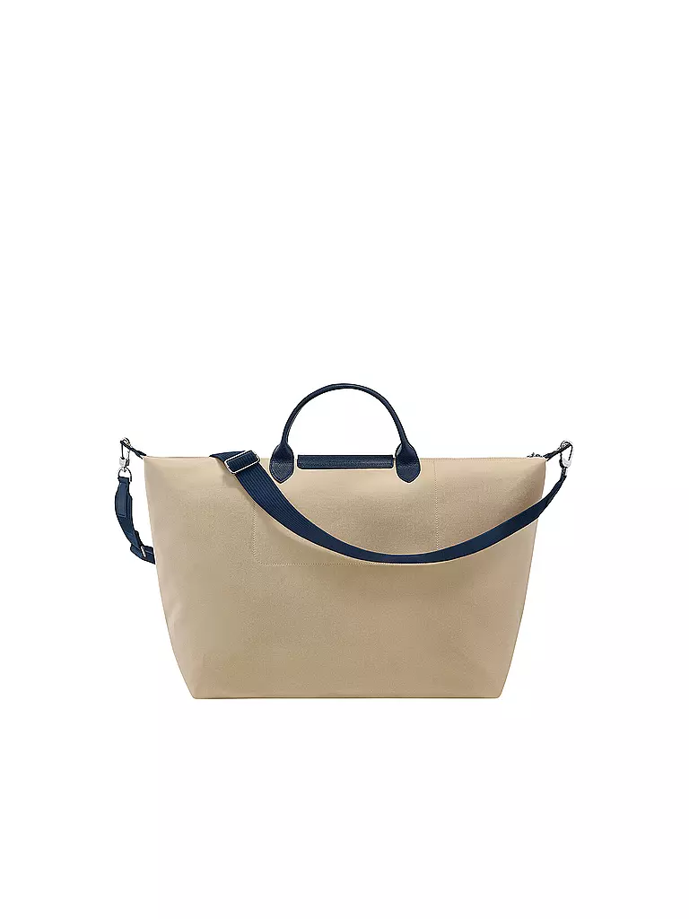 LONGCHAMP | Le Pliage Weekender Small, Beige | beige