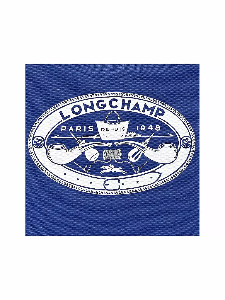 LONGCHAMP | Le Pliage x Constantin Shopper Medium, Cobalt | creme