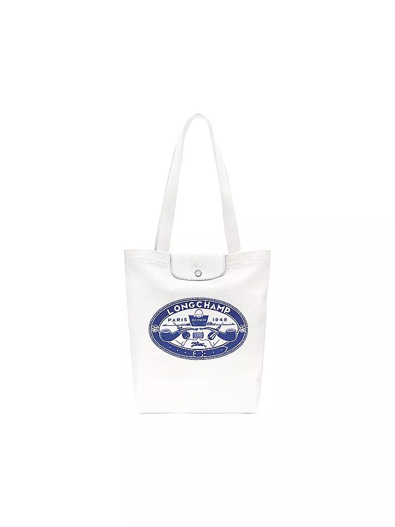 LONGCHAMP | Le Pliage x Constantin Shopper Medium, Ecru | creme