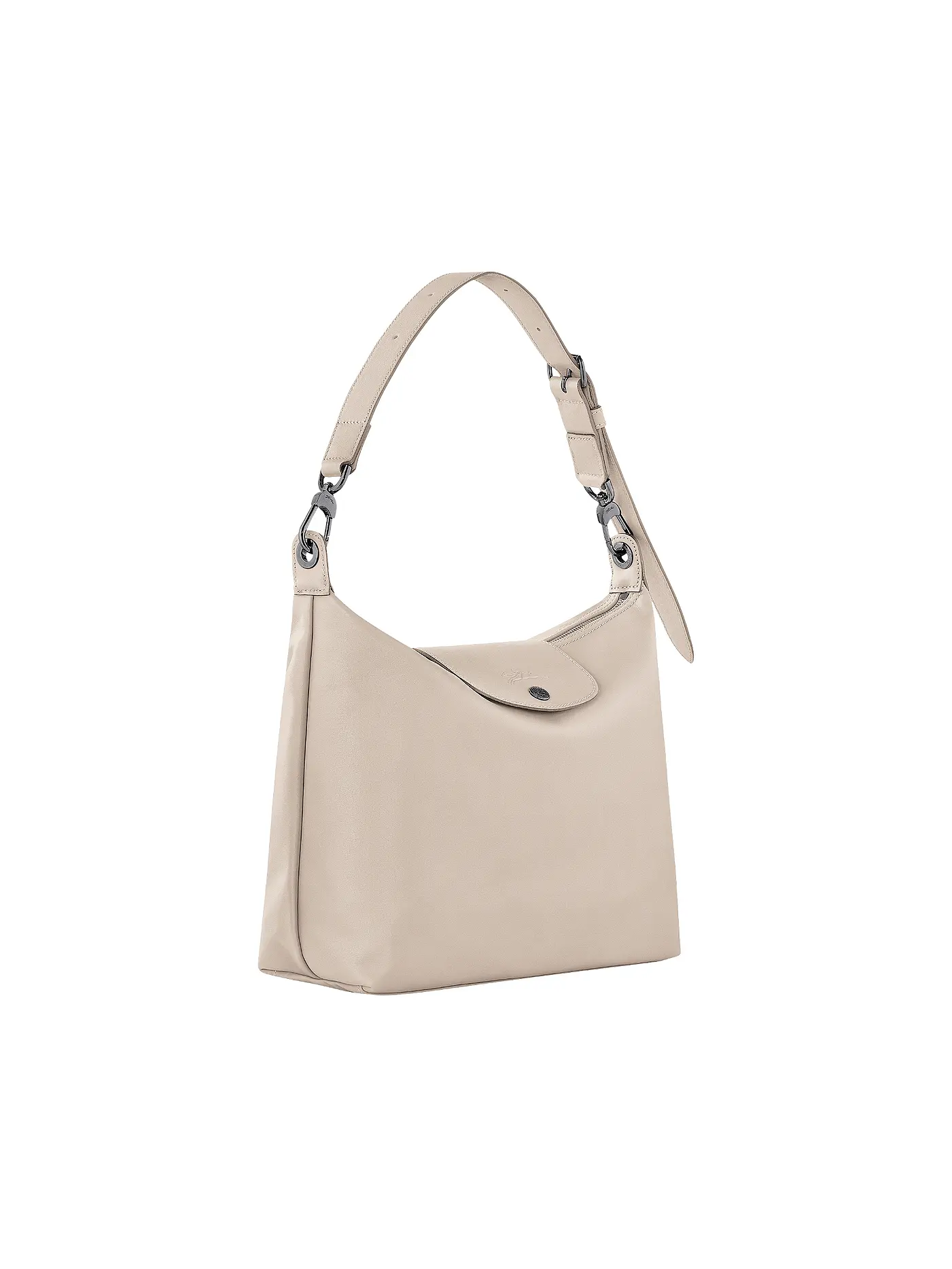 LONGCHAMP | Le Pliage Xtra Schultertasche Medium, Papier | creme
