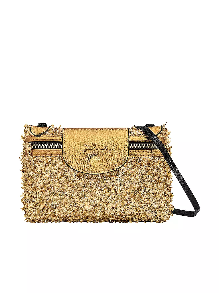 LONGCHAMP | Le Pliage-Kollektion Umhängetasche, Gold | gold