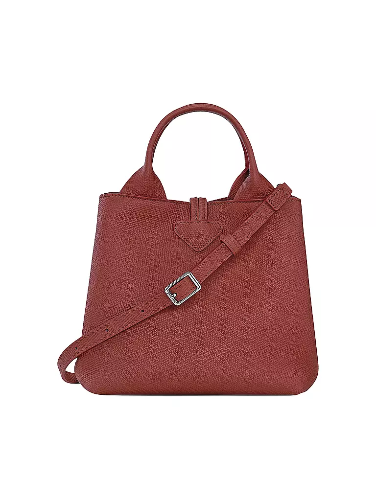LONGCHAMP | Le Roseau Handle Bag Small, Chataigne | braun