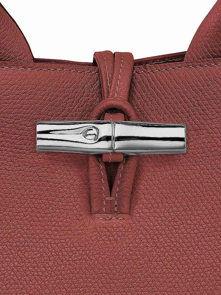 LONGCHAMP | Le Roseau Handle Bag Small, Chataigne | braun