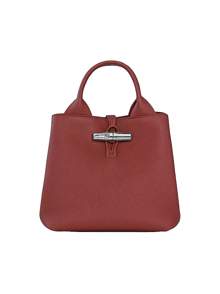 LONGCHAMP | Le Roseau Handle Bag Small, Chataigne | braun