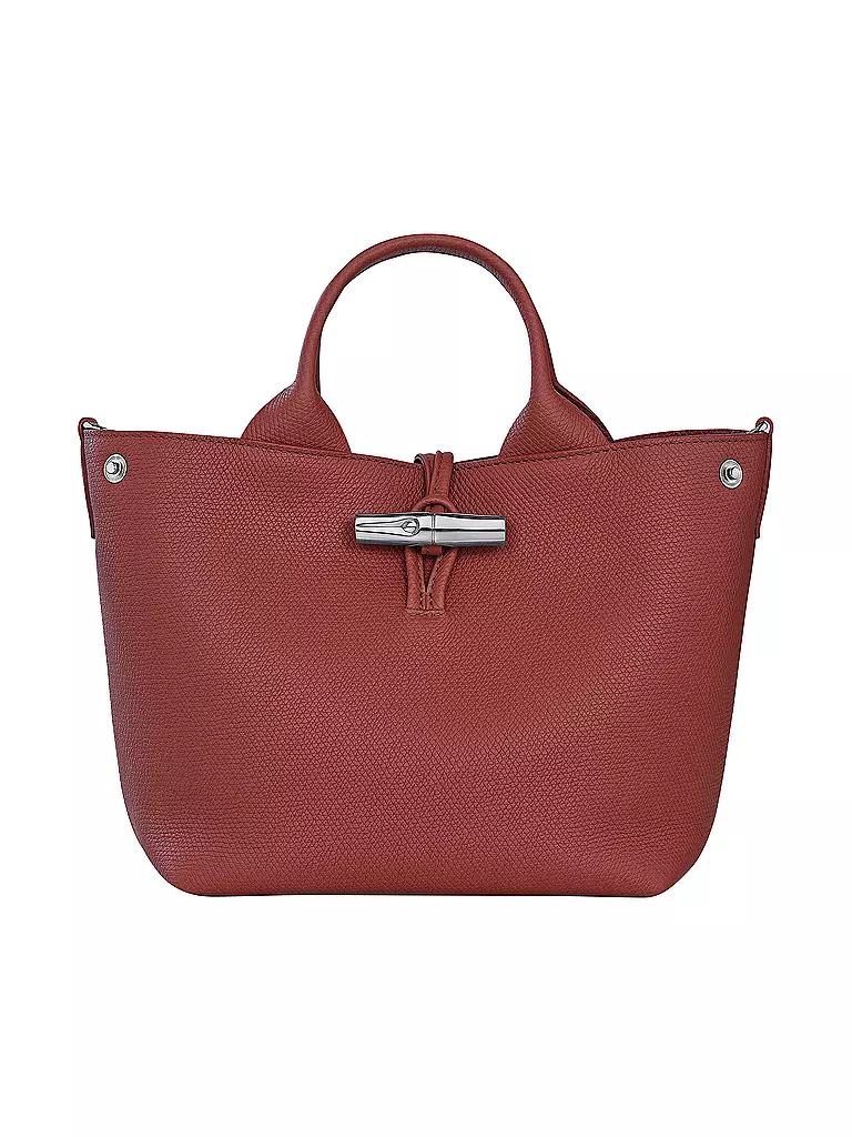 LONGCHAMP | Le Roseau Handle Bag Small, Chataigne | braun