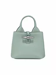LONGCHAMP | Le Roseau Handle Bag XSmall, Paper | grün