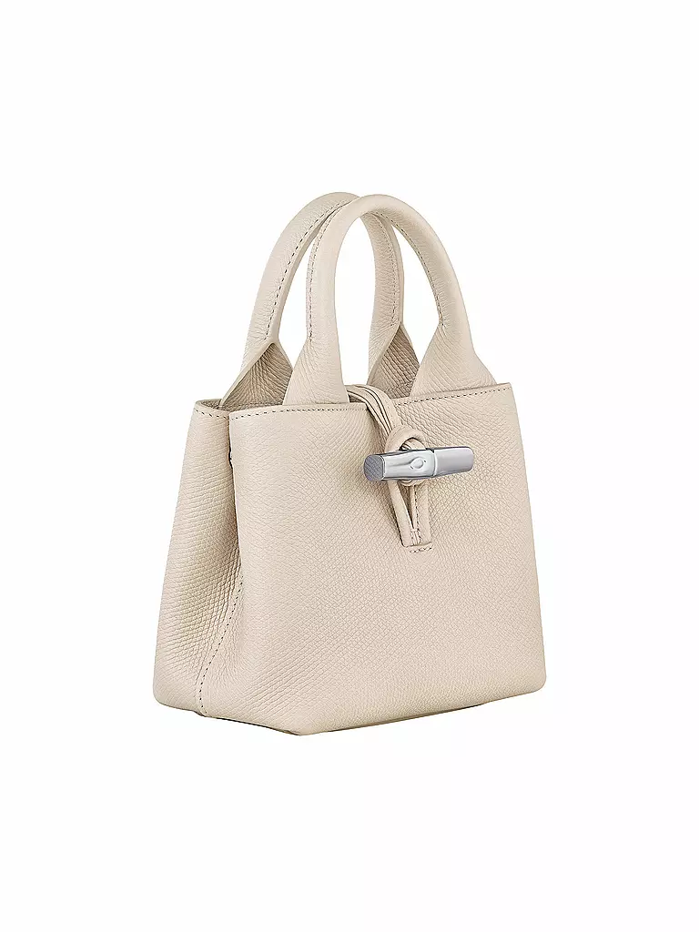 LONGCHAMP | Le Roseau Handle Bag XSmall, Paper | grün