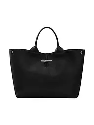 LONGCHAMP | Le Roseau Shopper, Noir | schwarz