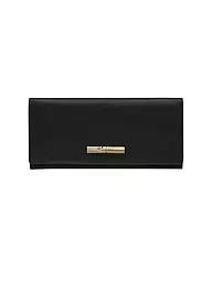 LONGCHAMP | Le Roseau Sleek Geldbörse Large, Noir | schwarz