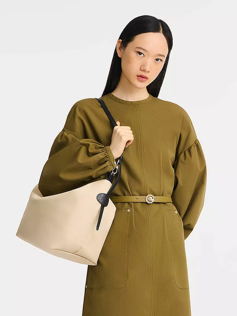 LONGCHAMP | Le Slouchy Hobo Bag, Ivoire | creme