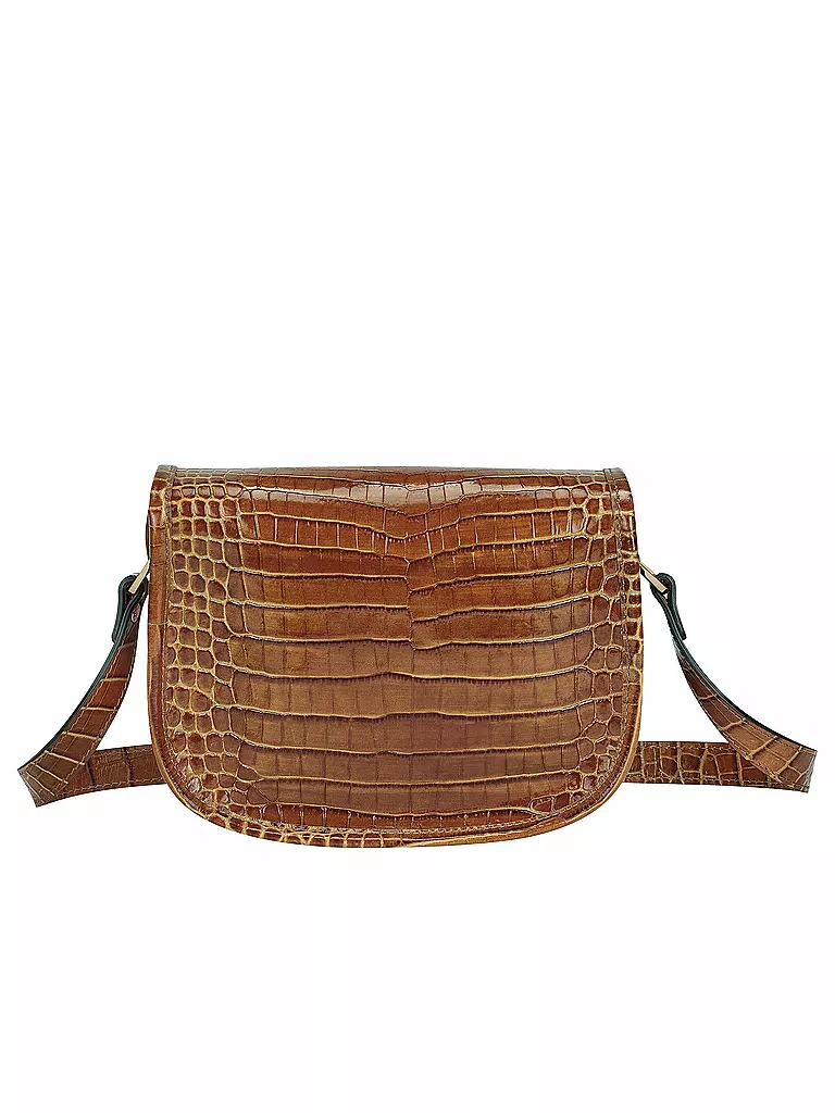 LONGCHAMP | Longchamp 1980 Croco Umhängetasche Small, Natural | beige