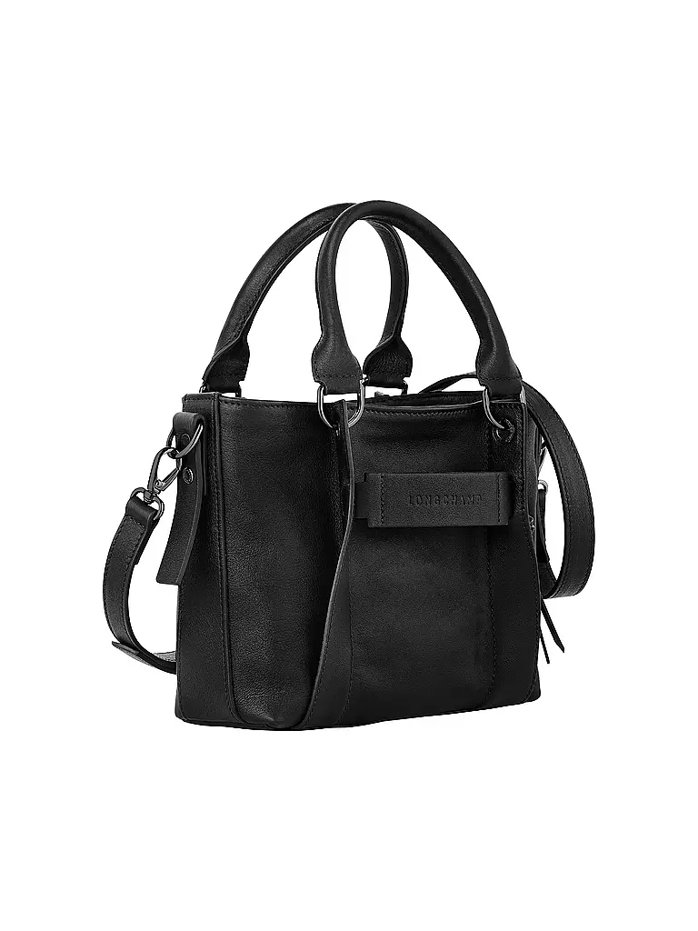 LONGCHAMP | Longchamp 3D Handtasche Small, Noir | camel