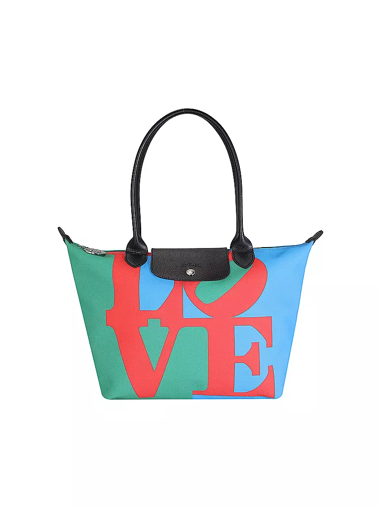 LONGCHAMP | Longchamp x Robert Indiana Sac Porte Epaule Medium, Rouge | rot
