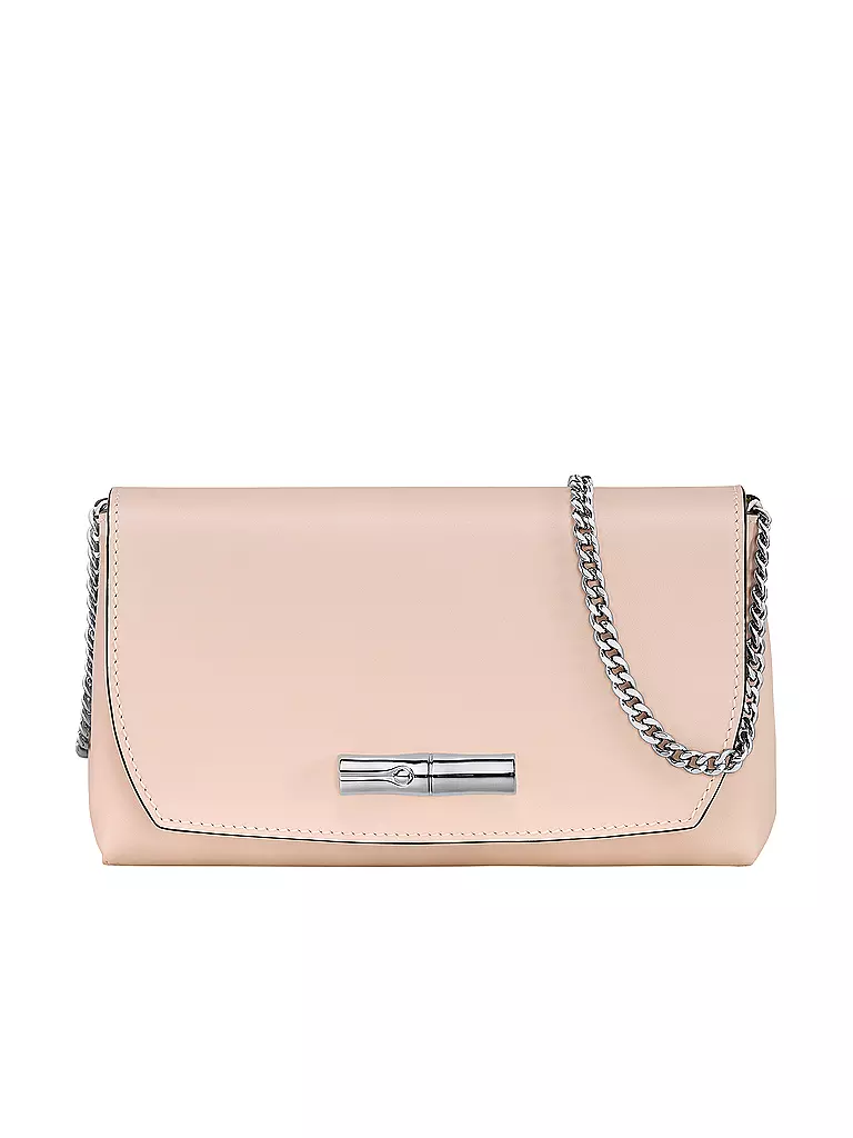 LONGCHAMP | Roseau Clutch, Pale Pink | pink