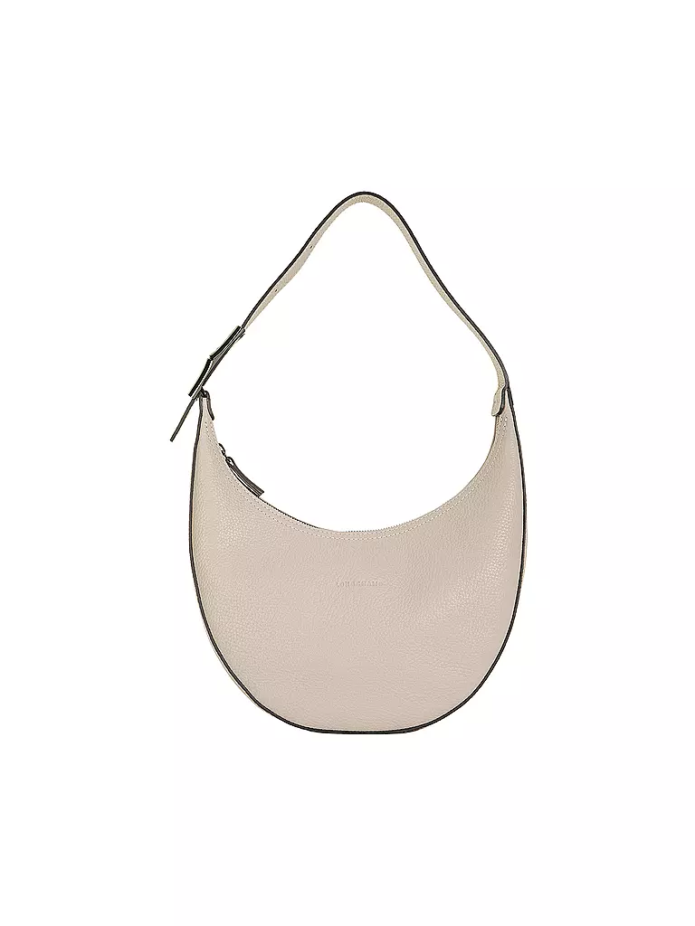LONGCHAMP | Roseau Essential Schultertasche Medium, Argile | grau