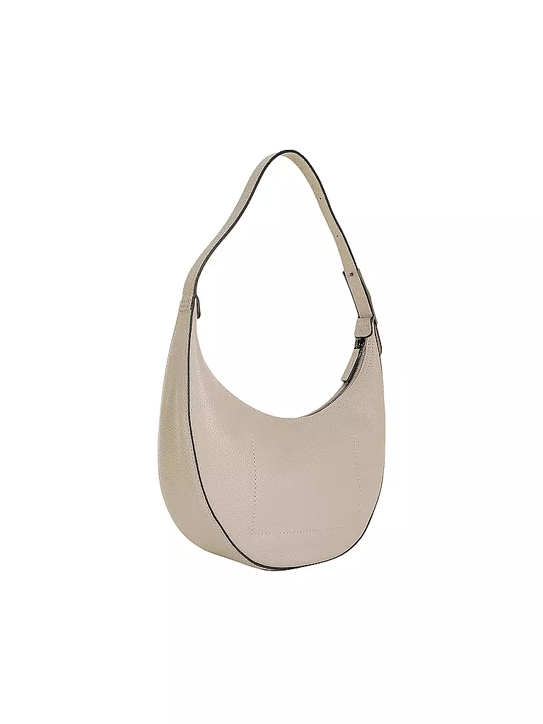 LONGCHAMP | Roseau Essential Schultertasche Medium, Argile | grau
