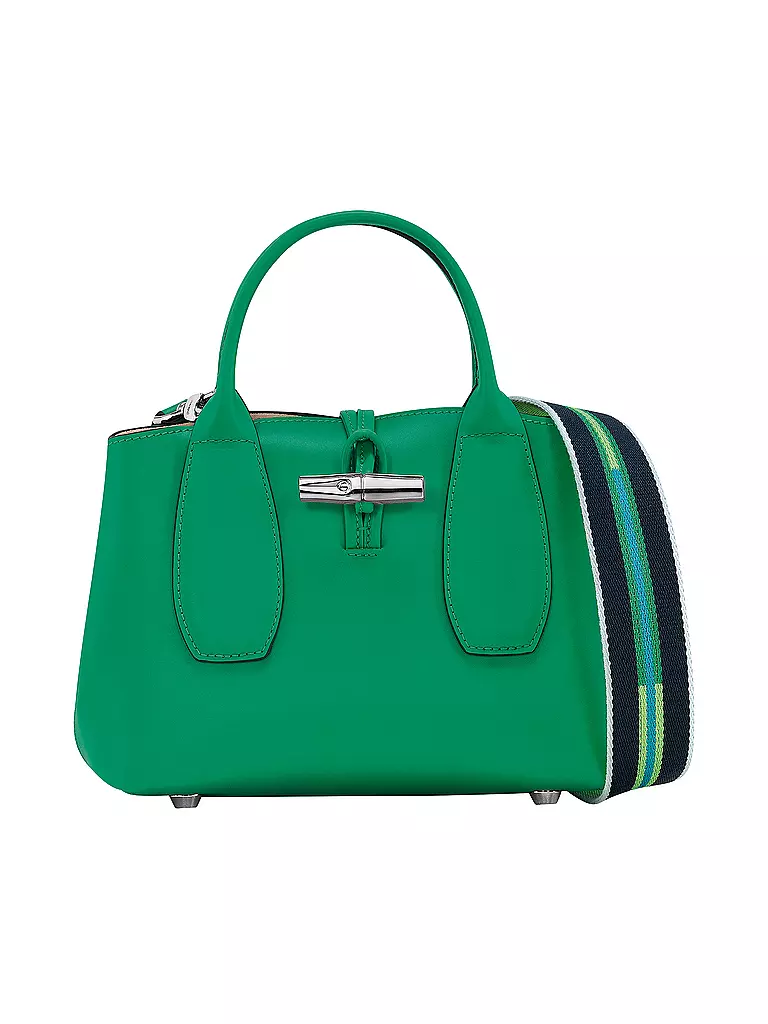 LONGCHAMP | Roseau Handtasche Small, Herbe | grün