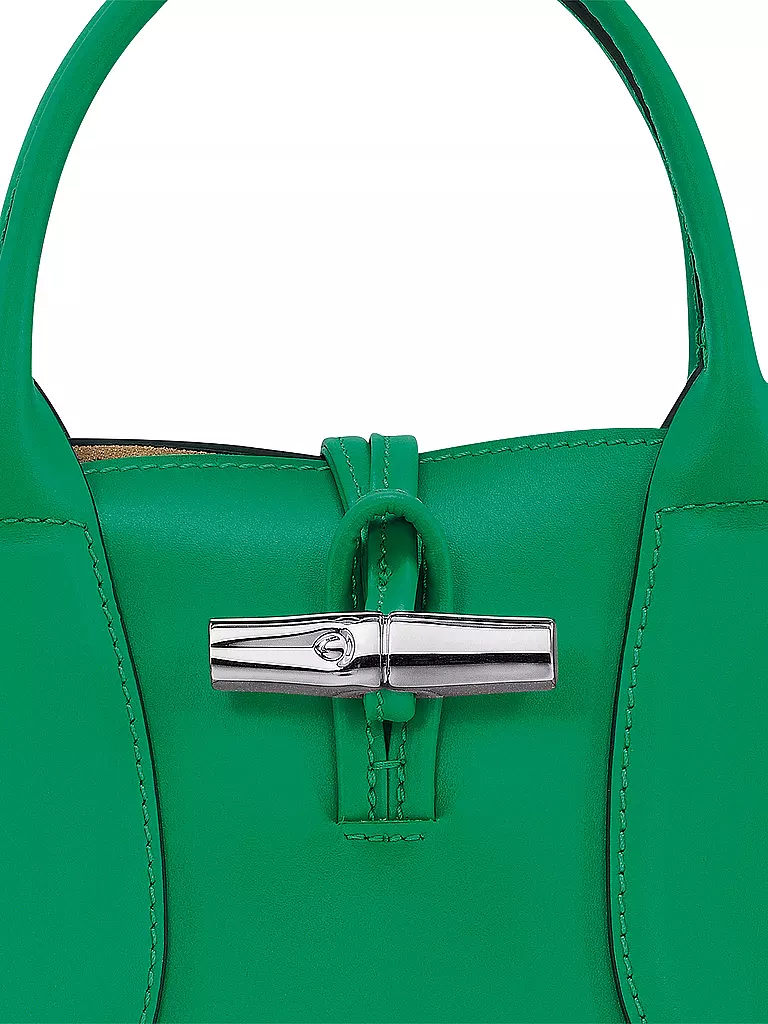 LONGCHAMP | Roseau Handtasche Small, Herbe | grün