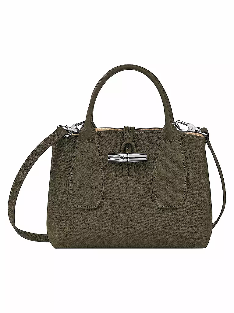 LONGCHAMP | Roseau Handtasche Small, Khaki | olive