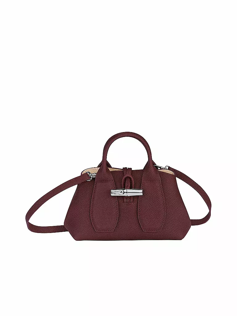 LONGCHAMP | Roseau Handtasche X-Small, Burgundy | rot