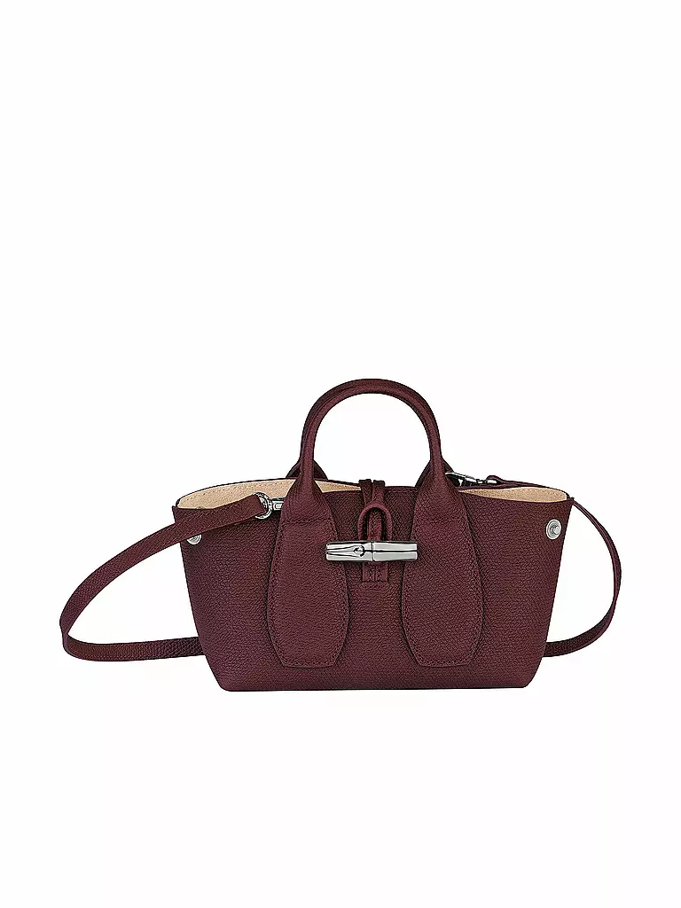 LONGCHAMP | Roseau Handtasche X-Small, Burgundy | rot