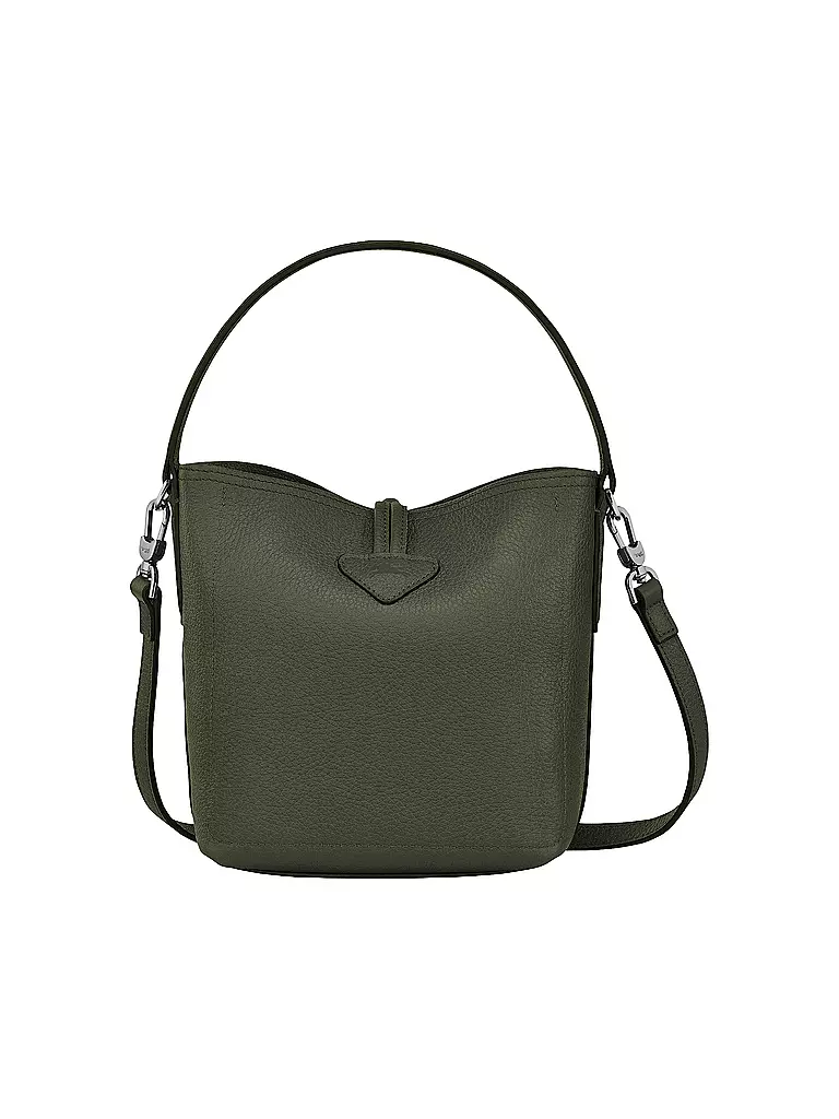 LONGCHAMP | Roseau Schultertasche, Khaki | orange