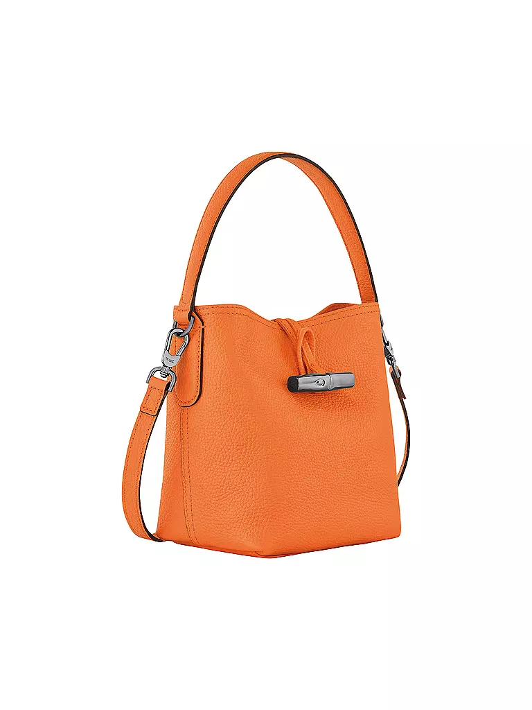 LONGCHAMP | Roseau Schultertasche, Orange | olive