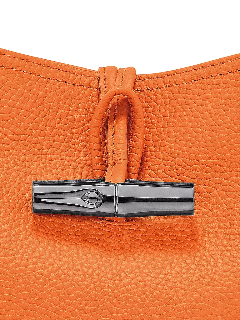 LONGCHAMP | Roseau Schultertasche, Orange | olive