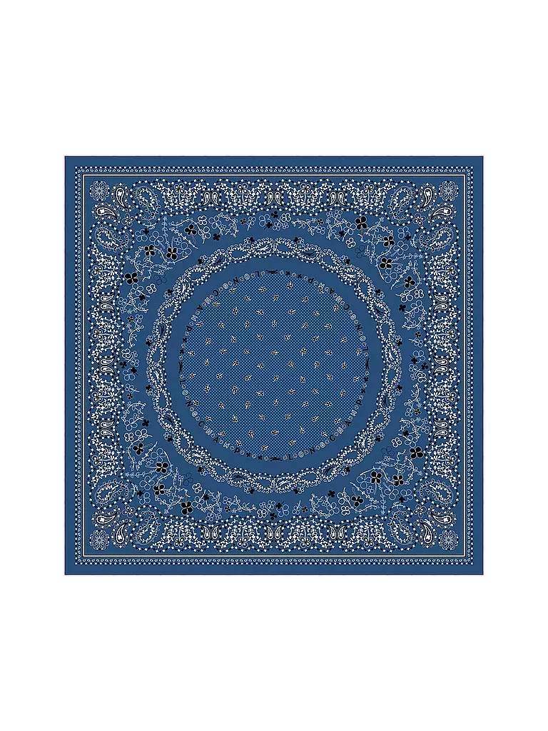 LONGCHAMP | Schal French Bandana, Atlantique/origan | blau