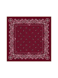 LONGCHAMP | Seidenschal French Bandana | dunkelrot