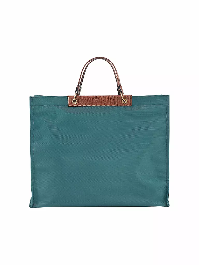LONGCHAMP | Tote Bag Cabas Longchamp du Marce, Cedre | hellblau