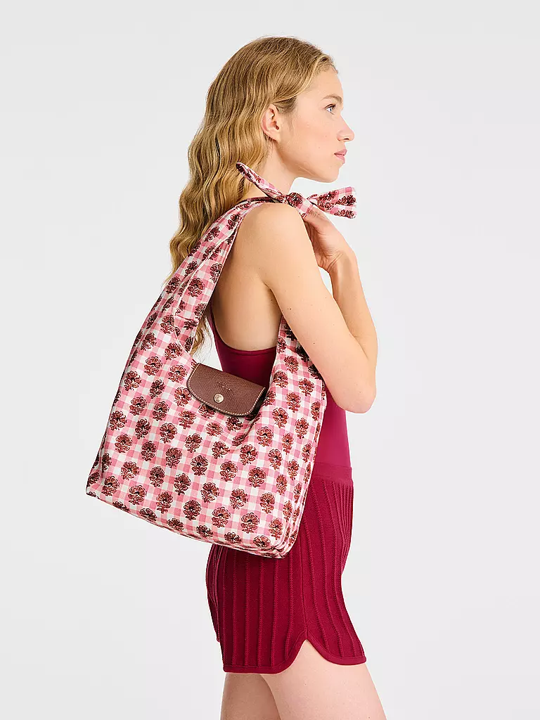 LONGCHAMP | Umhängetasche  Le Pliage Collection Medium, Blush | rosa