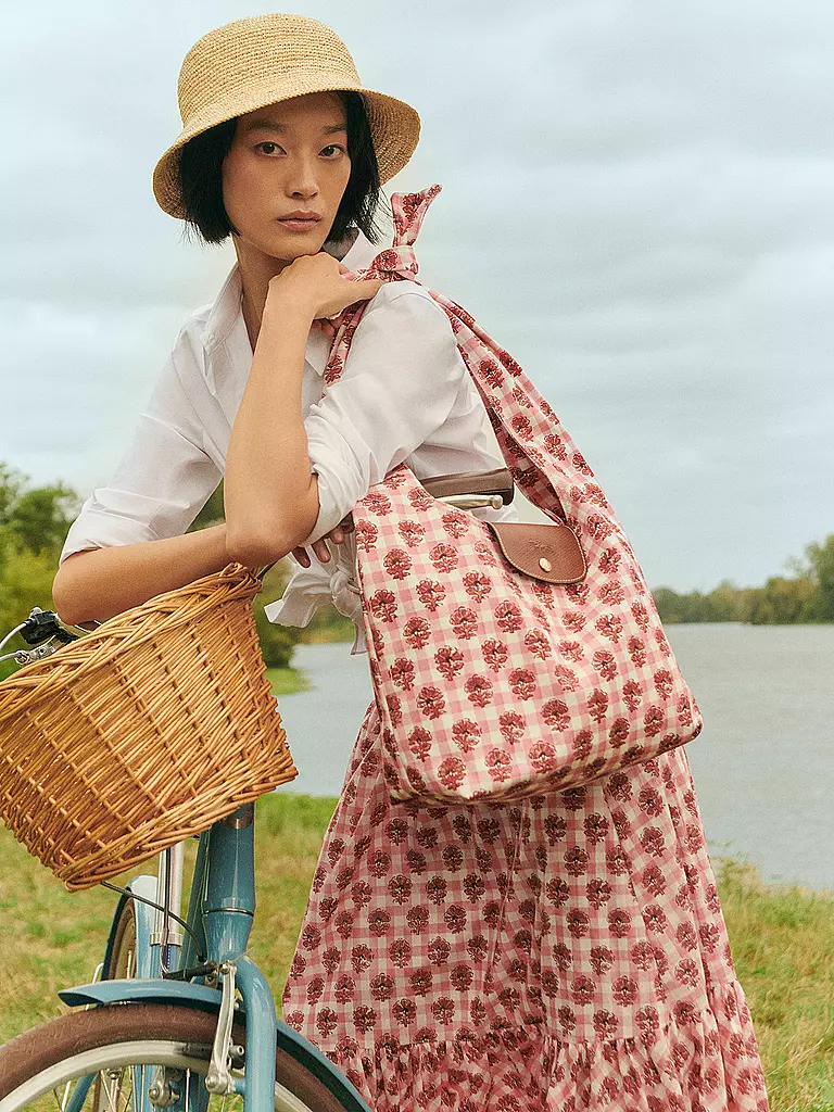LONGCHAMP | Umhängetasche  Le Pliage Collection Medium, Blush | rosa