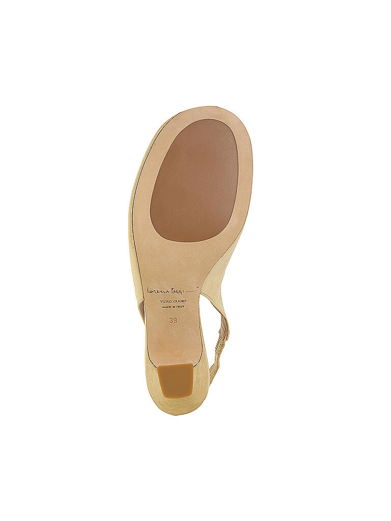 LORENA PAGGI | Slingpumps | gelb