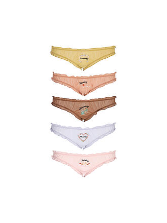 LOVE STORIES | Slip Lola Weekday 5er Pkg  multi colour