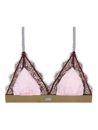 LOVE STORIES | Sujetador sin aros LOVE LACE Rosa