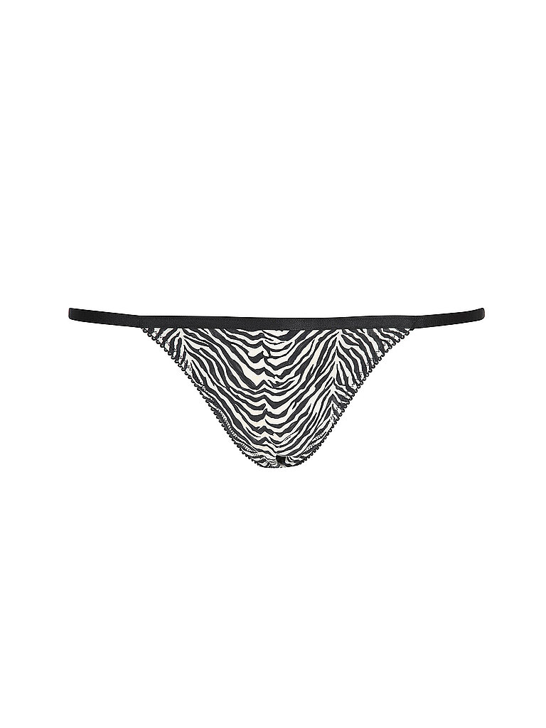 LOVE STORIES Slip WILD ROSE Zebra Print  schwarz | S