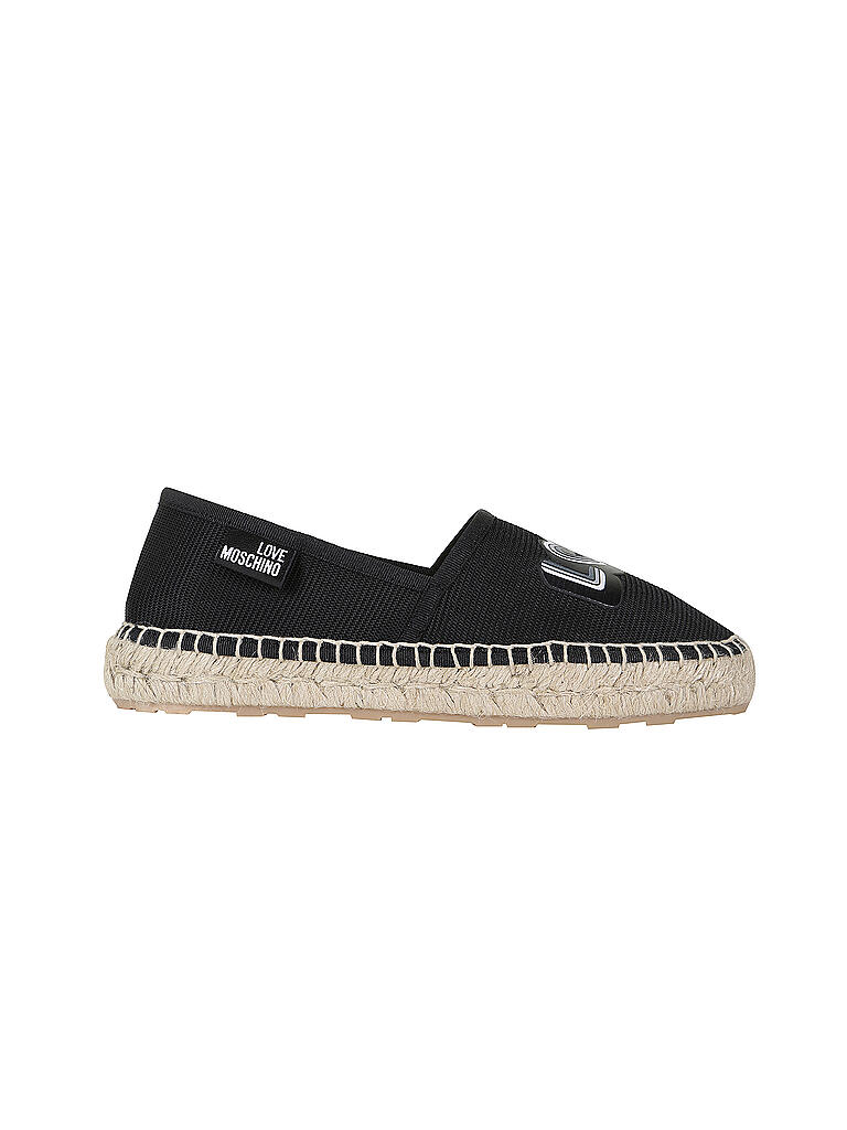 LOVE MOSCHINO Espadrilles Love schwarz