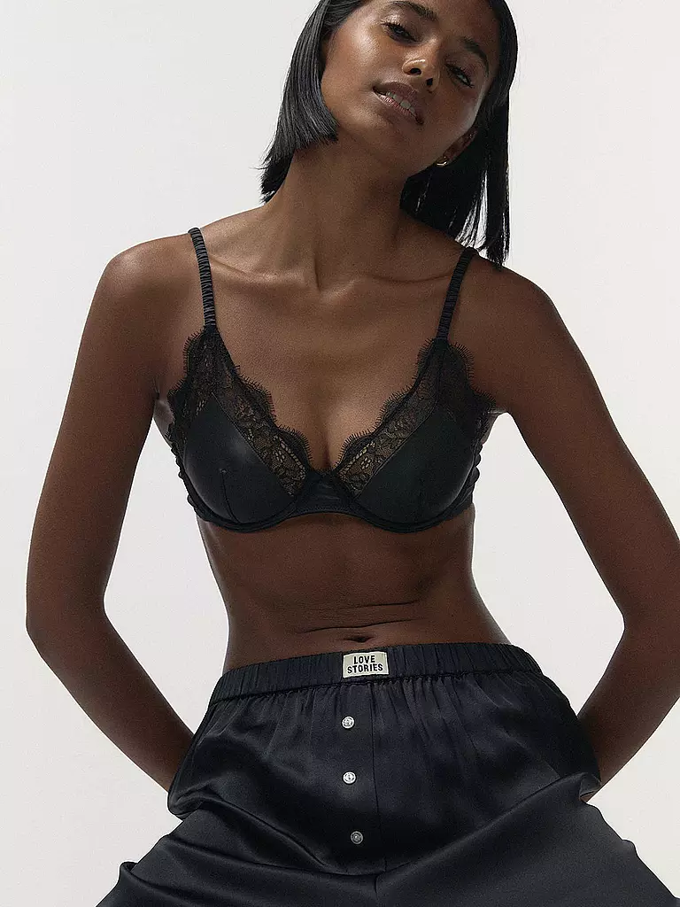 LOVE STORIES | BH mit Bügel LOVELEY black | creme