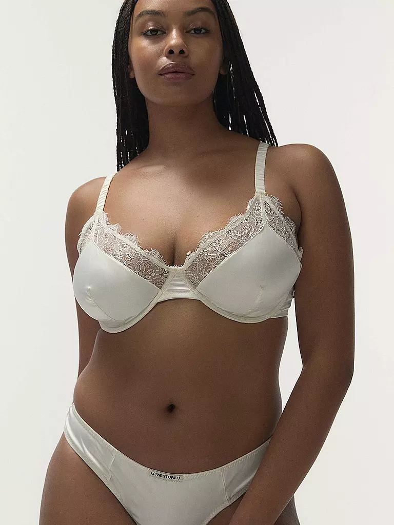 LOVE STORIES | BH mit Bügel LOVELEY off white | schwarz