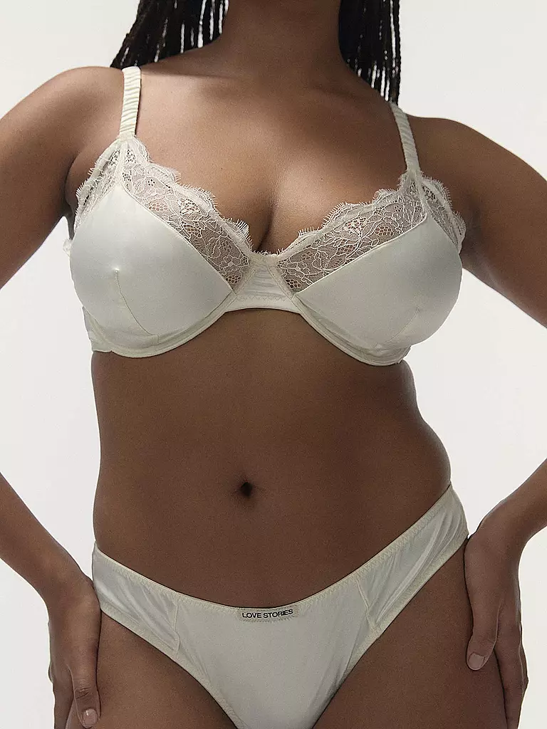 LOVE STORIES | BH mit Bügel LOVELEY off white | schwarz