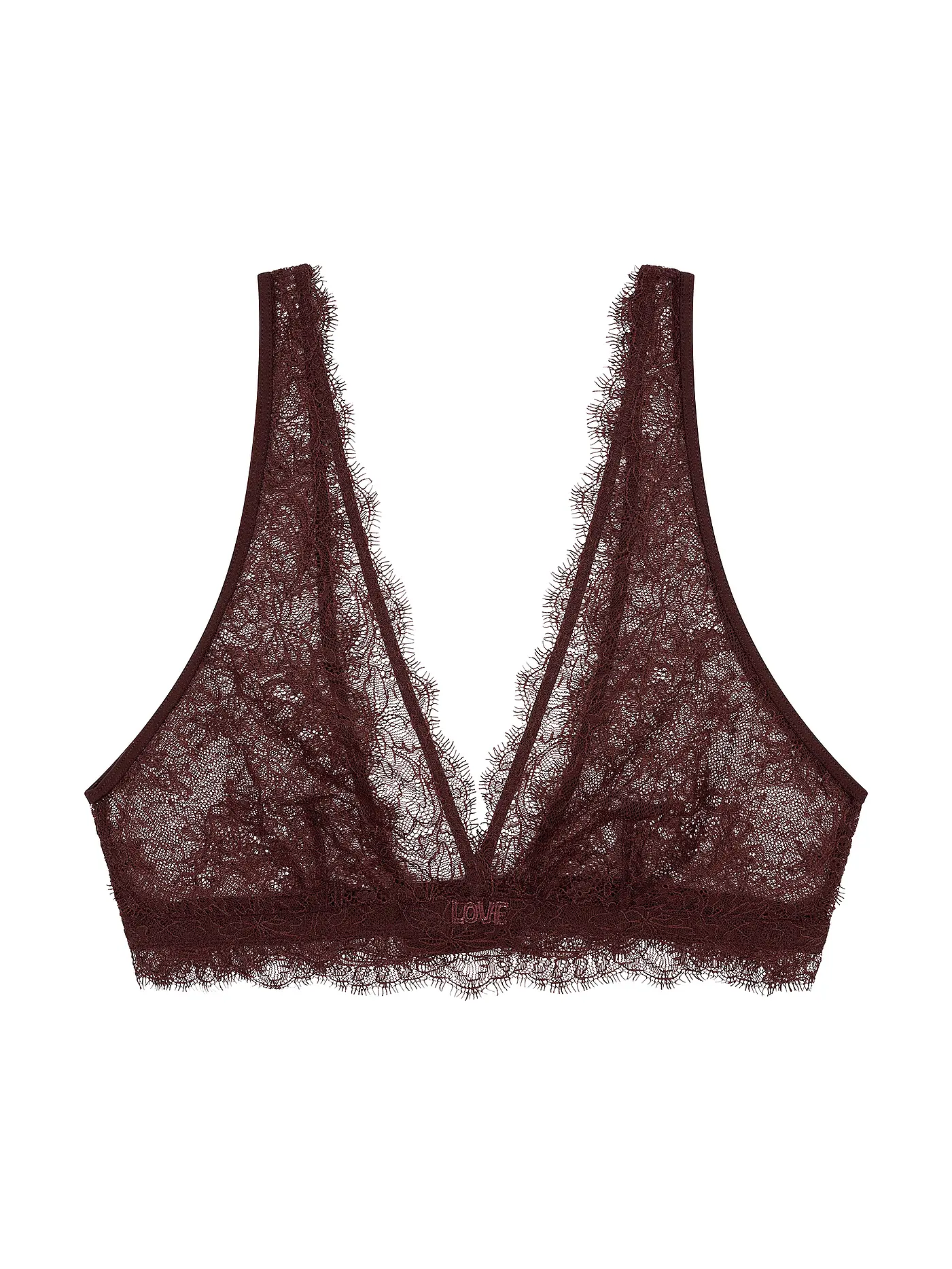 LOVE STORIES | BH ohne Bügel CHERIE Dark Brown | braun
