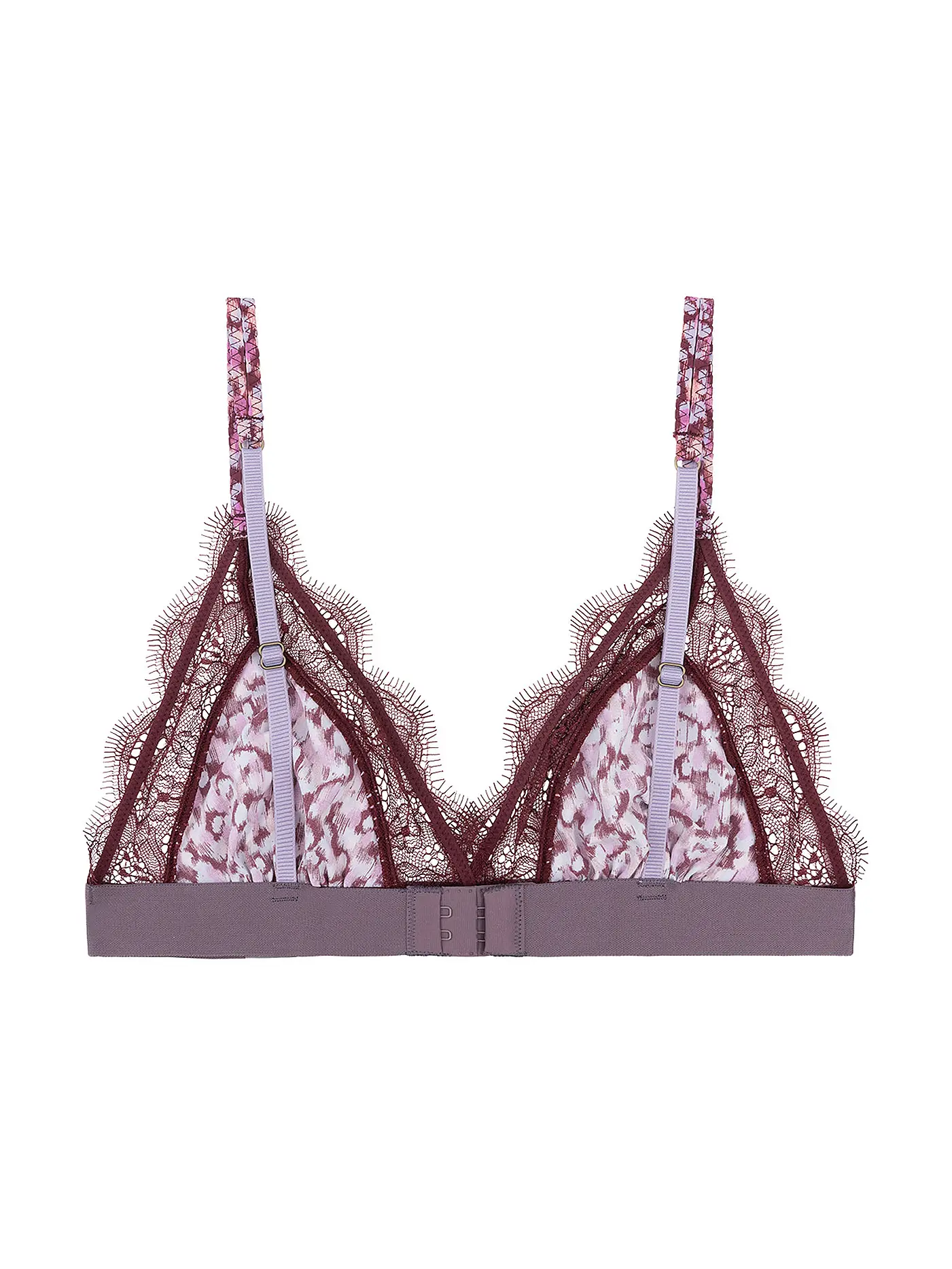 LOVE STORIES | BH ohne Bügel LOVE LACE burgundy | beere